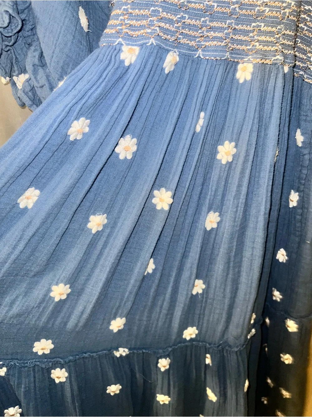 Free People Dahlia Embroidered Gown Maxi dress - Picture 3 of 12